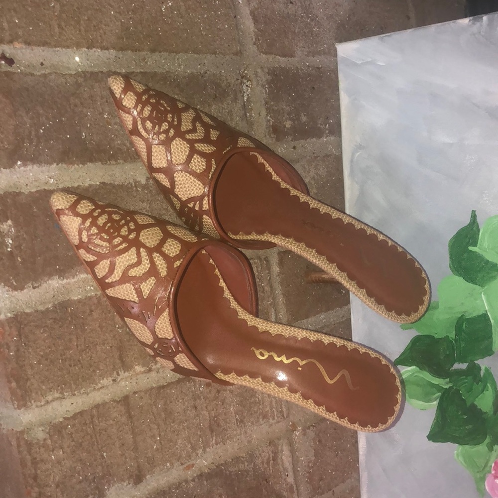 Nina high heel mules